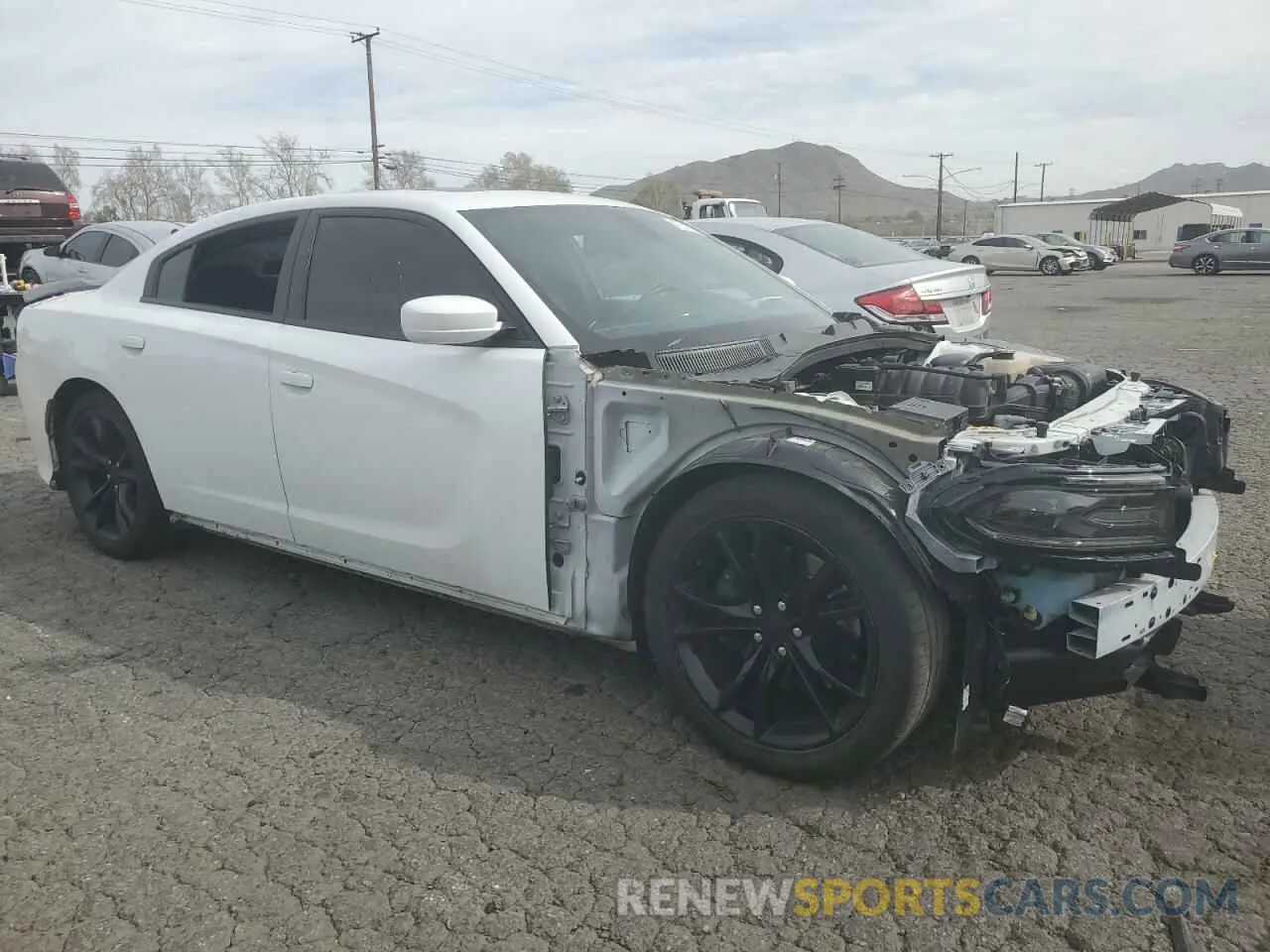 4 Photograph of a damaged car 2C3CDXGJ5KH647005 DODGE CHARGER 2019