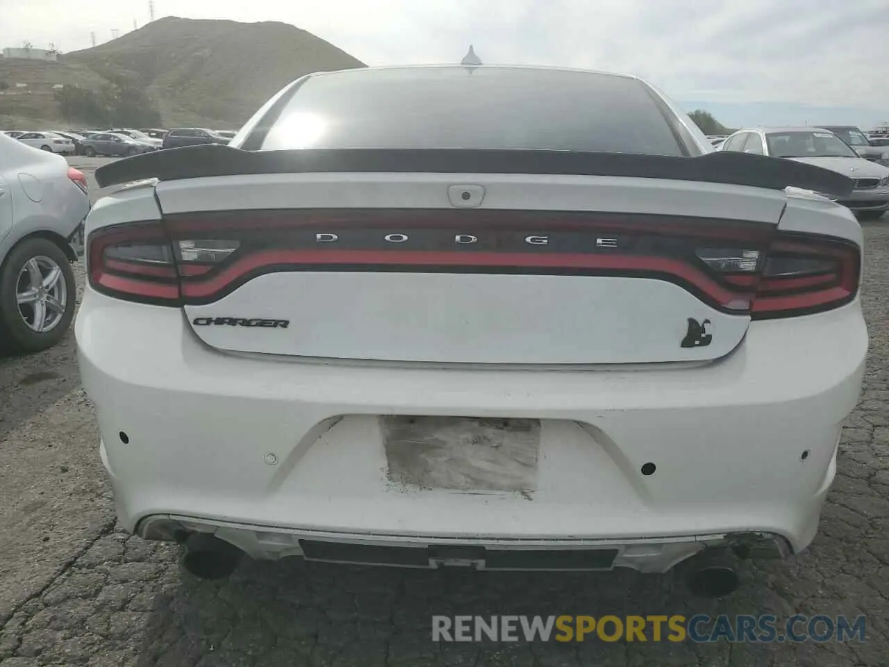 6 Photograph of a damaged car 2C3CDXGJ5KH647005 DODGE CHARGER 2019