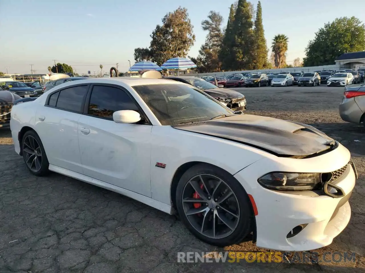 4 Photograph of a damaged car 2C3CDXGJ5KH647036 DODGE CHARGER 2019