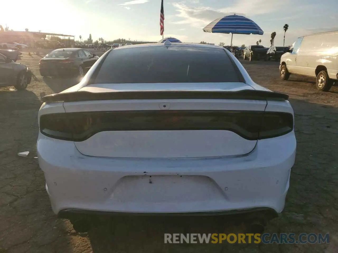 6 Photograph of a damaged car 2C3CDXGJ5KH647036 DODGE CHARGER 2019