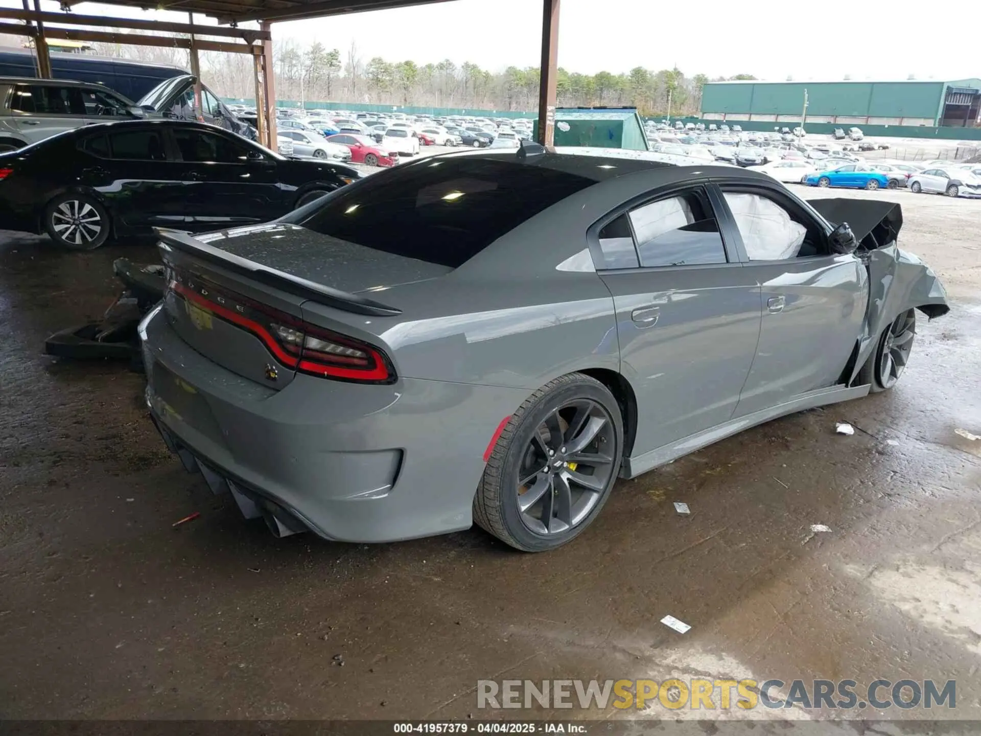 4 Photograph of a damaged car 2C3CDXGJ5KH651751 DODGE CHARGER 2019
