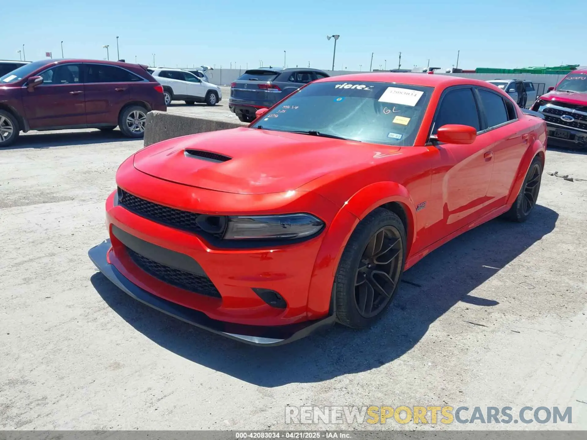 2 Photograph of a damaged car 2C3CDXGJ5KH653516 DODGE CHARGER 2019