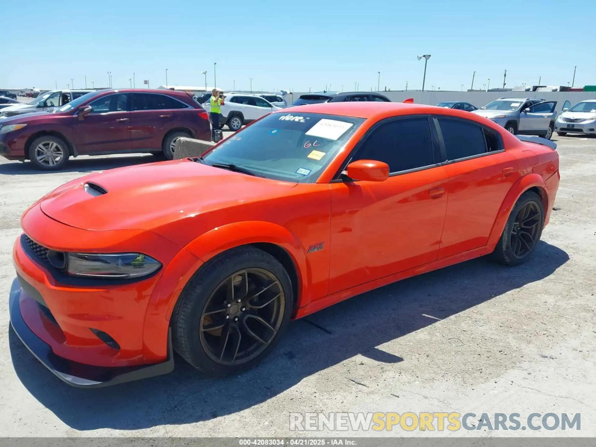 6 Photograph of a damaged car 2C3CDXGJ5KH653516 DODGE CHARGER 2019