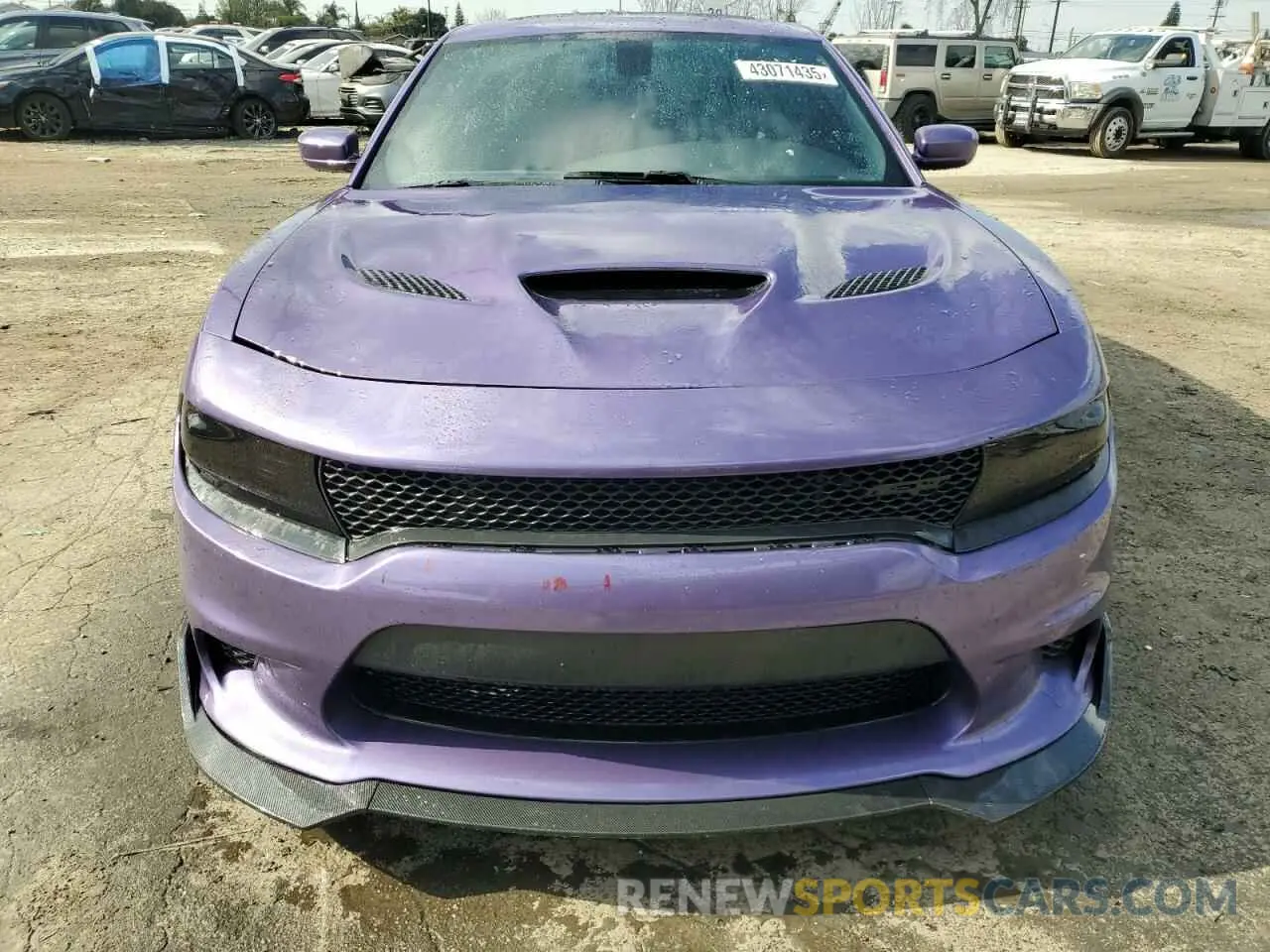 5 Photograph of a damaged car 2C3CDXGJ5KH662023 DODGE CHARGER 2019