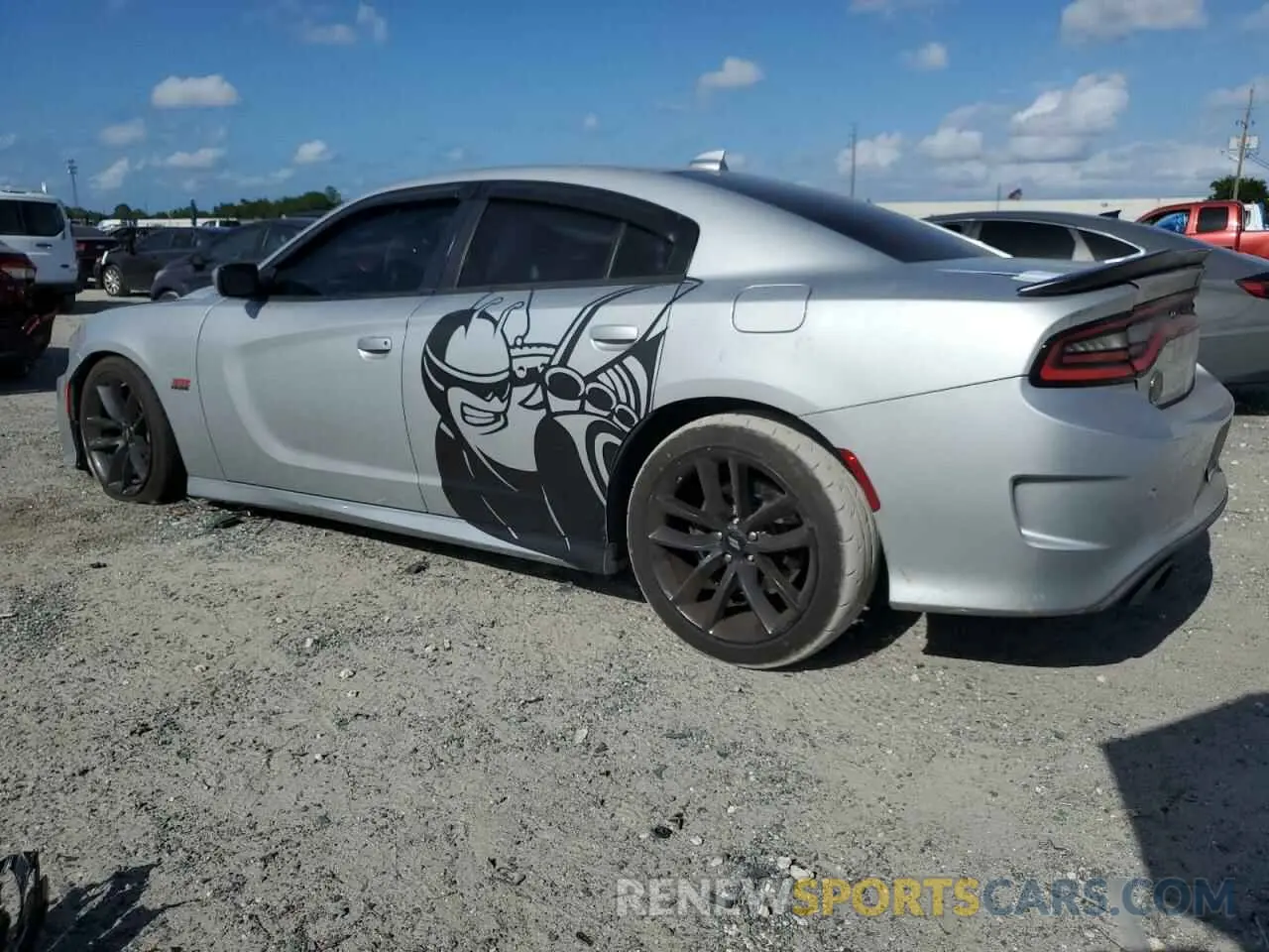 2 Photograph of a damaged car 2C3CDXGJ6KH589129 DODGE CHARGER 2019