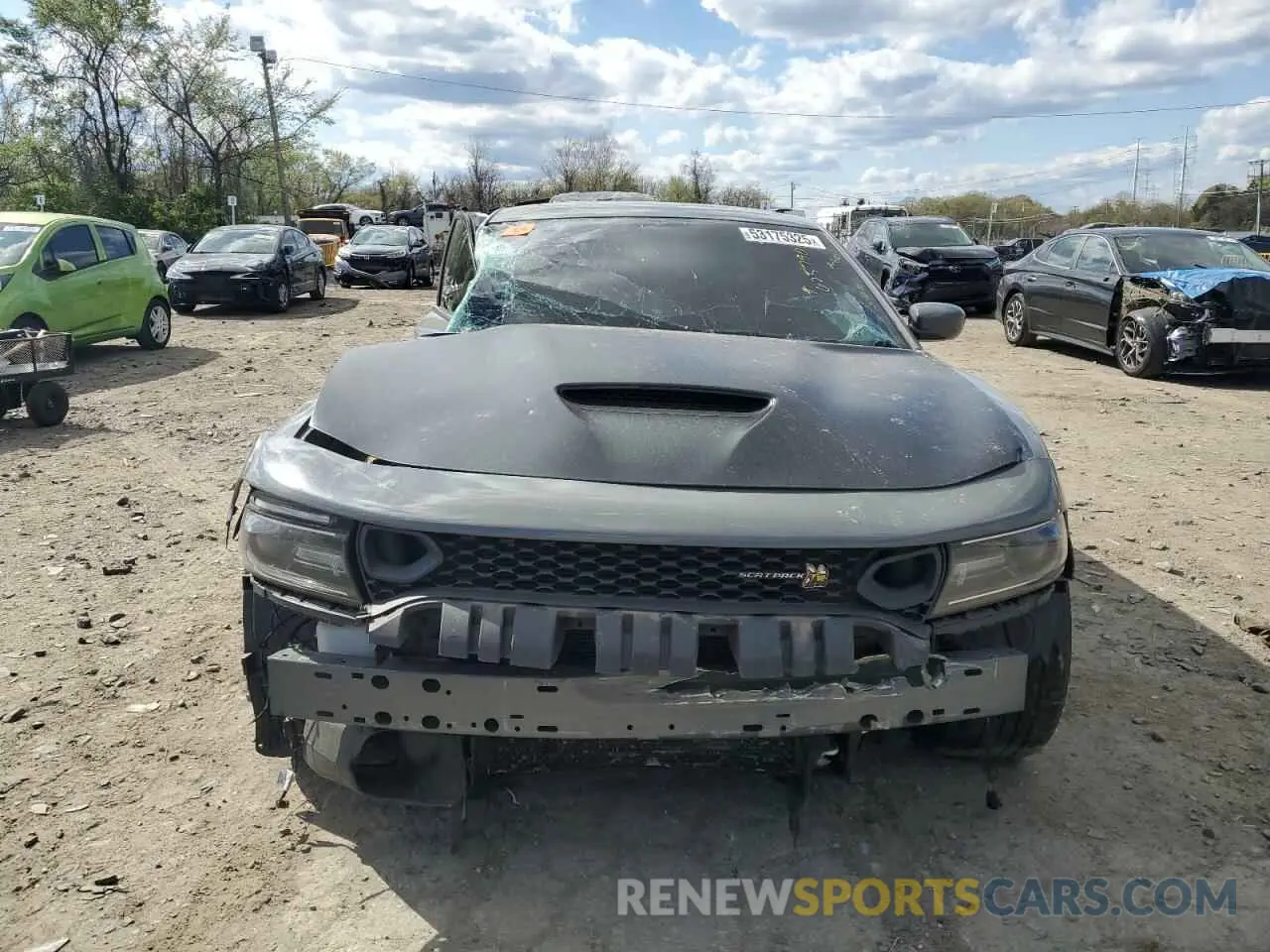 5 Photograph of a damaged car 2C3CDXGJ6KH625790 DODGE CHARGER 2019
