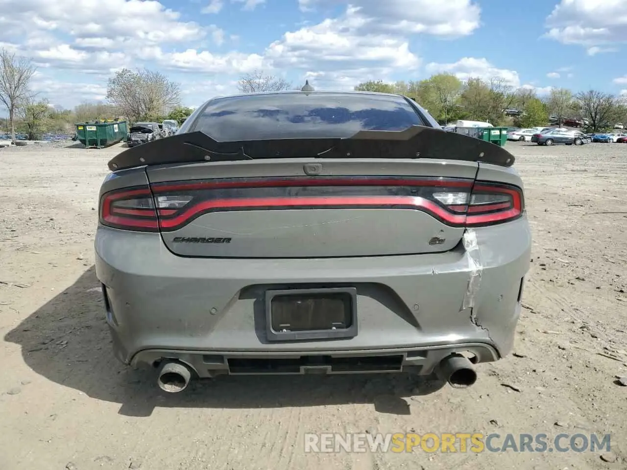 6 Photograph of a damaged car 2C3CDXGJ6KH625790 DODGE CHARGER 2019