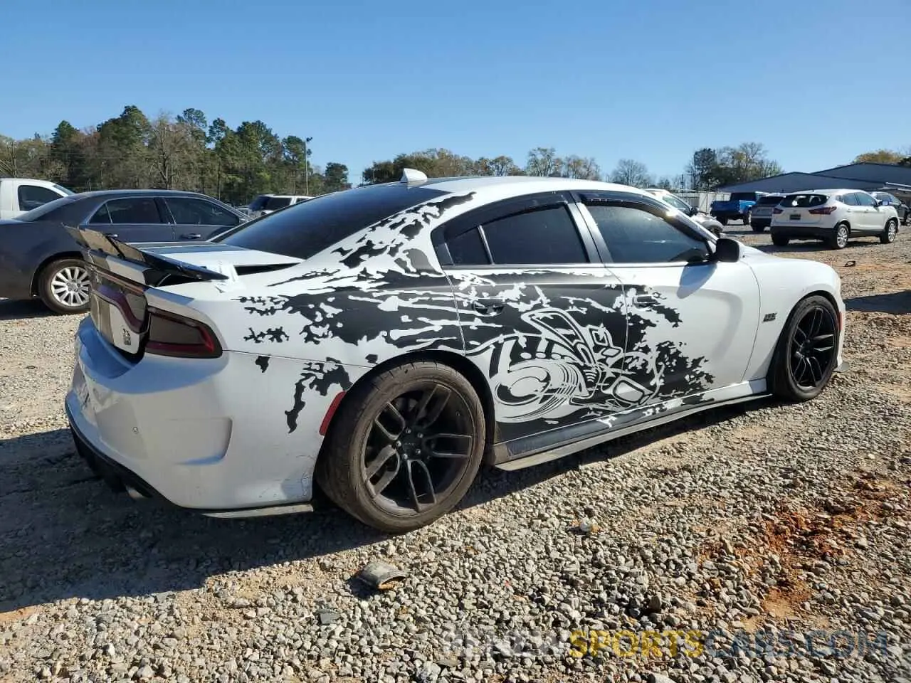 3 Photograph of a damaged car 2C3CDXGJ6KH692406 DODGE CHARGER 2019