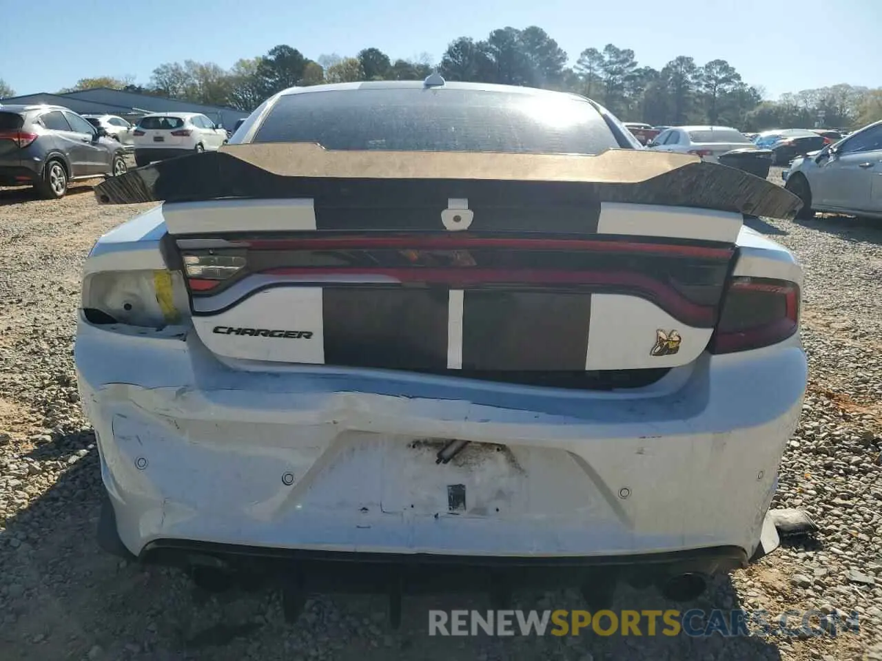 6 Photograph of a damaged car 2C3CDXGJ6KH692406 DODGE CHARGER 2019