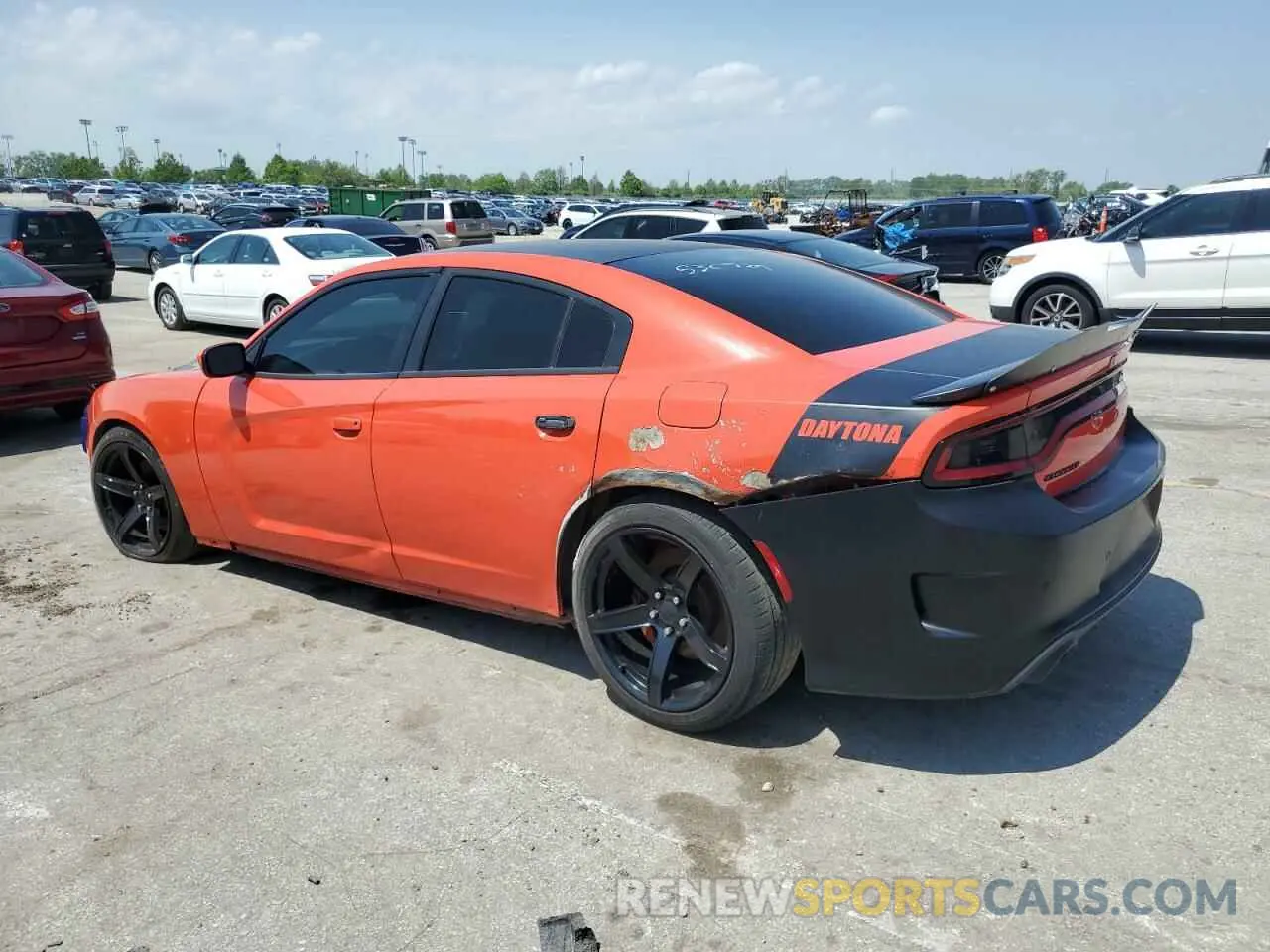 2 Photograph of a damaged car 2C3CDXGJ7KH530929 DODGE CHARGER 2019