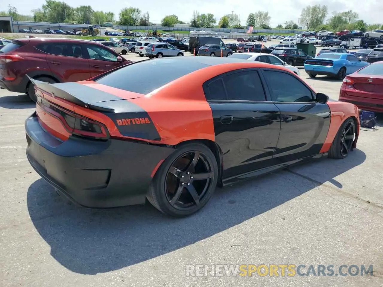 3 Photograph of a damaged car 2C3CDXGJ7KH530929 DODGE CHARGER 2019