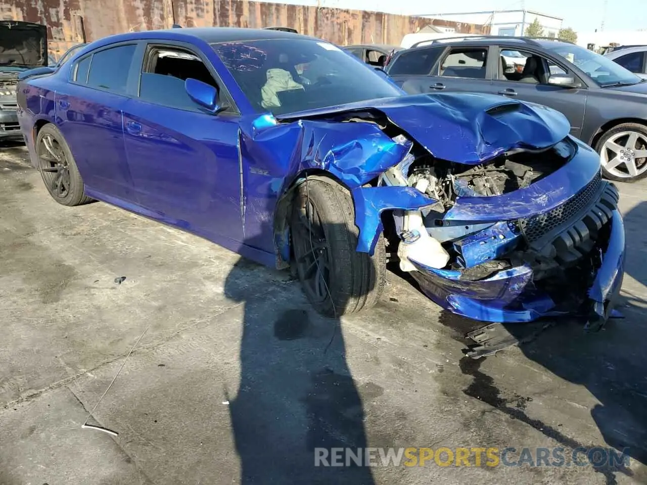 4 Photograph of a damaged car 2C3CDXGJ7KH549321 DODGE CHARGER 2019