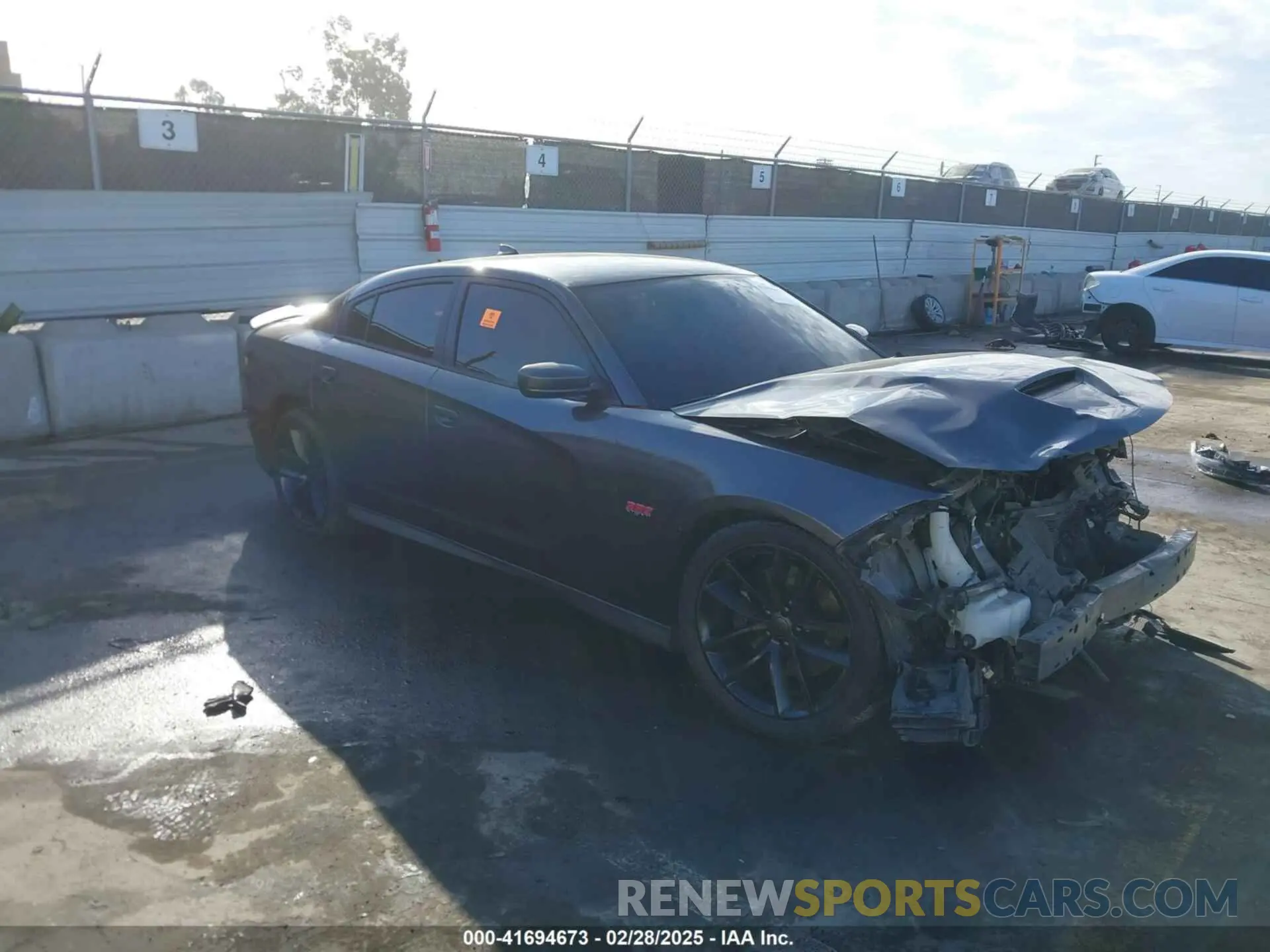 1 Photograph of a damaged car 2C3CDXGJ7KH588717 DODGE CHARGER 2019