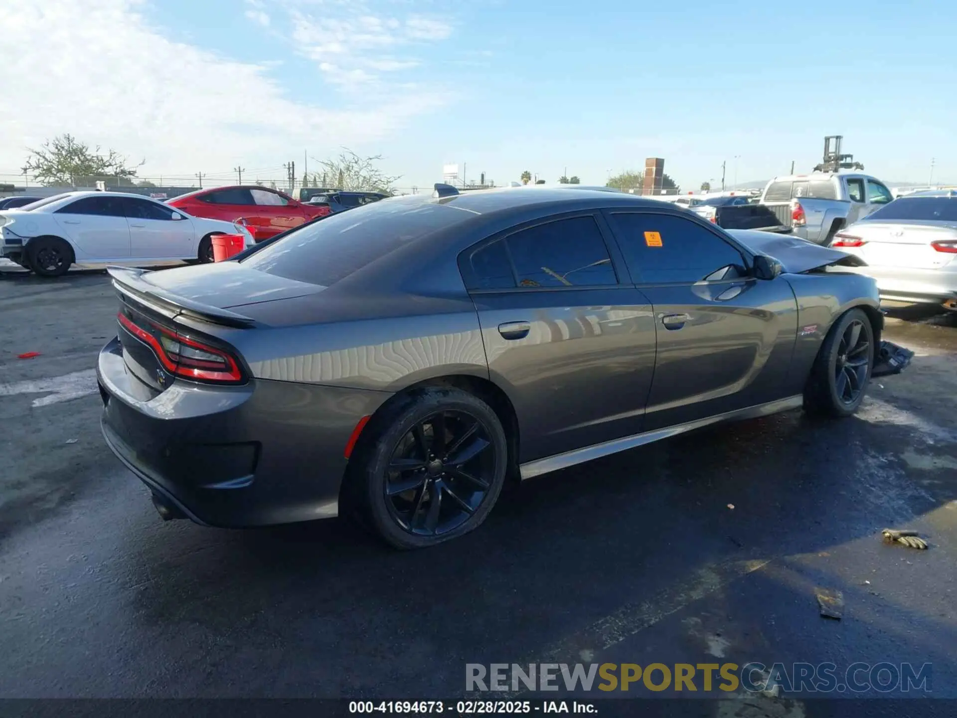 4 Photograph of a damaged car 2C3CDXGJ7KH588717 DODGE CHARGER 2019