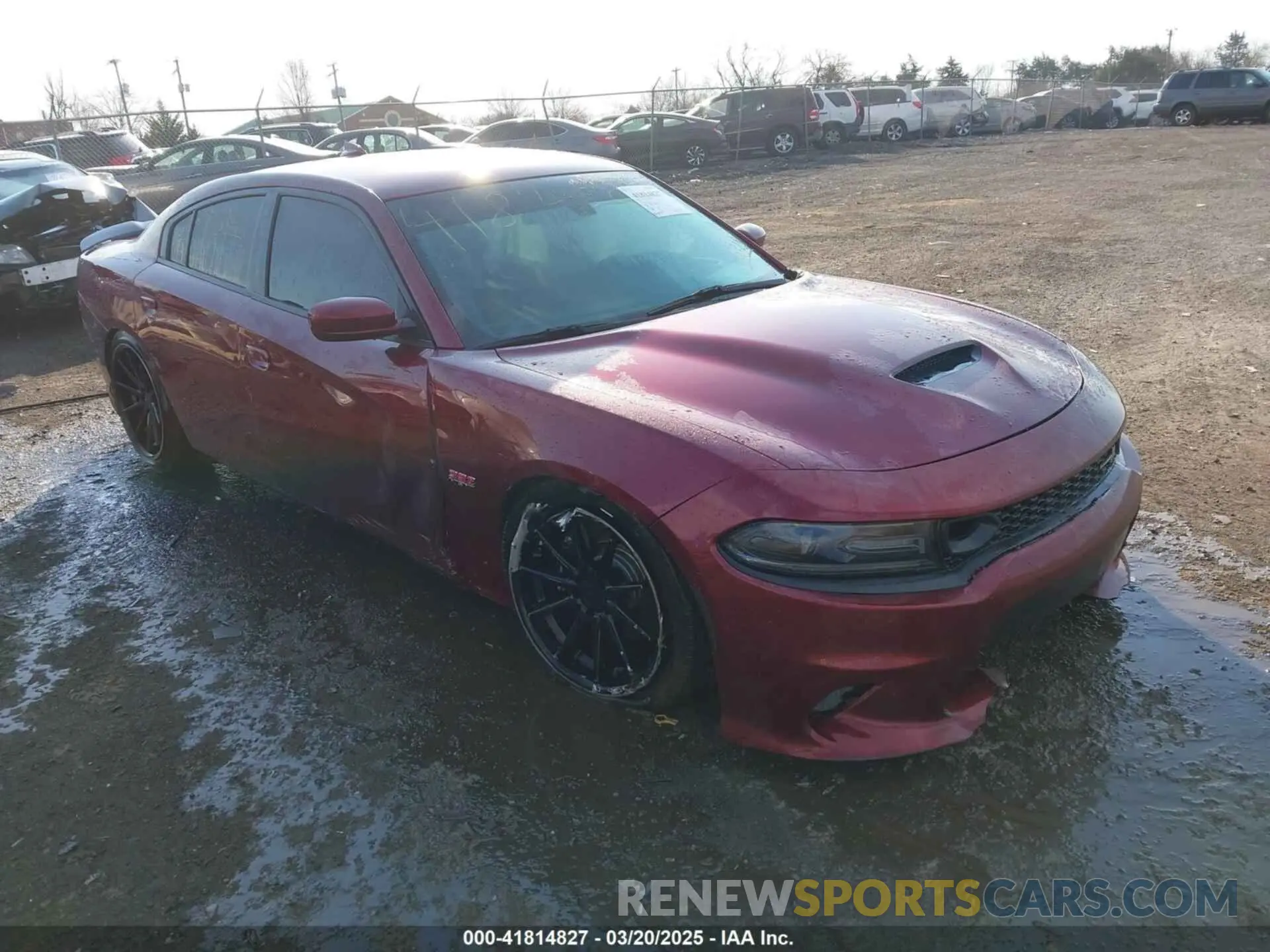1 Photograph of a damaged car 2C3CDXGJ7KH633834 DODGE CHARGER 2019