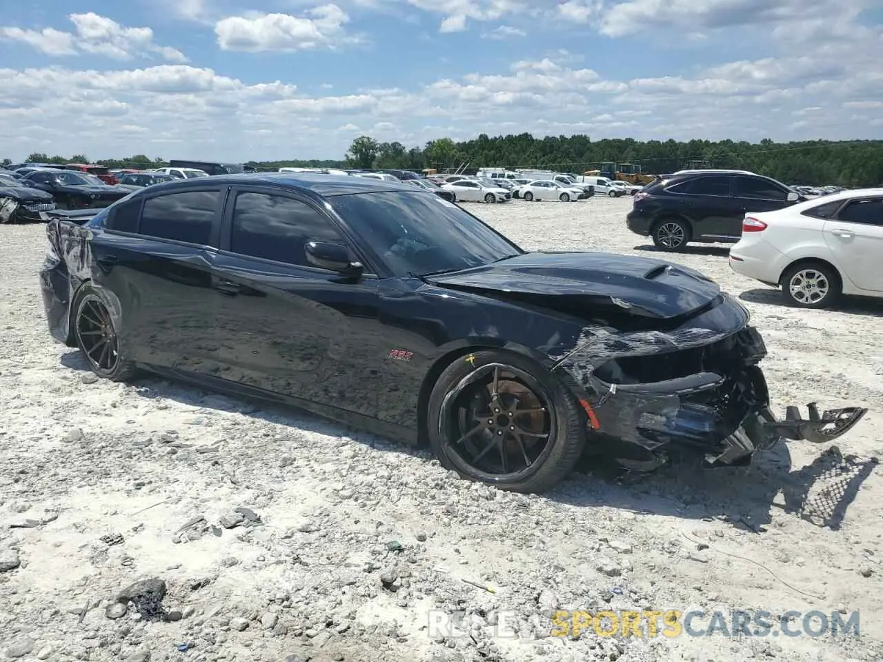 4 Photograph of a damaged car 2C3CDXGJ7KH672844 DODGE CHARGER 2019
