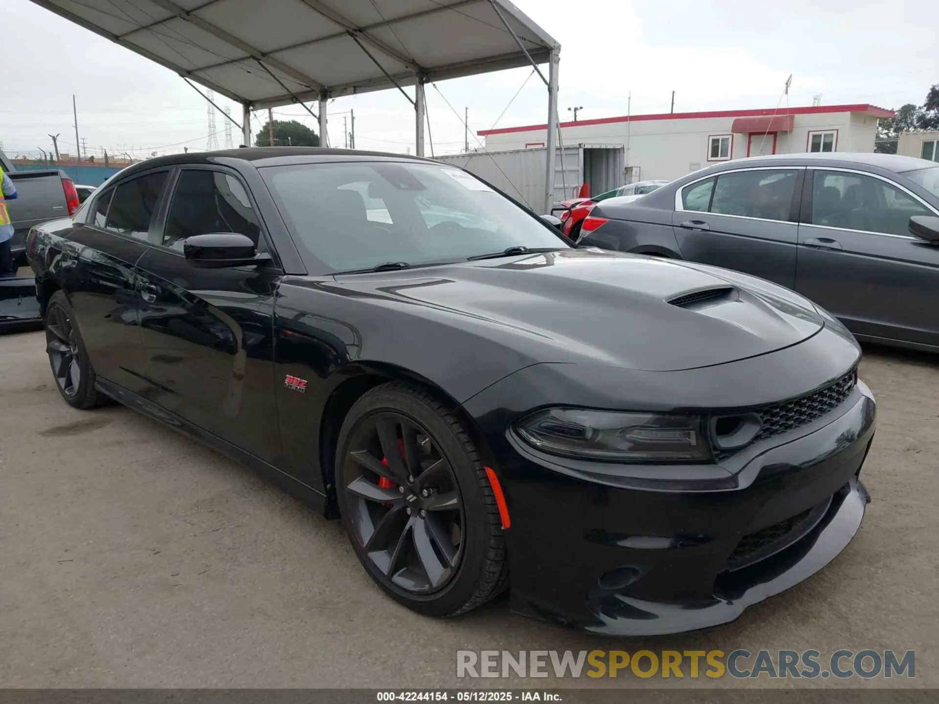 1 Photograph of a damaged car 2C3CDXGJ7KH717796 DODGE CHARGER 2019