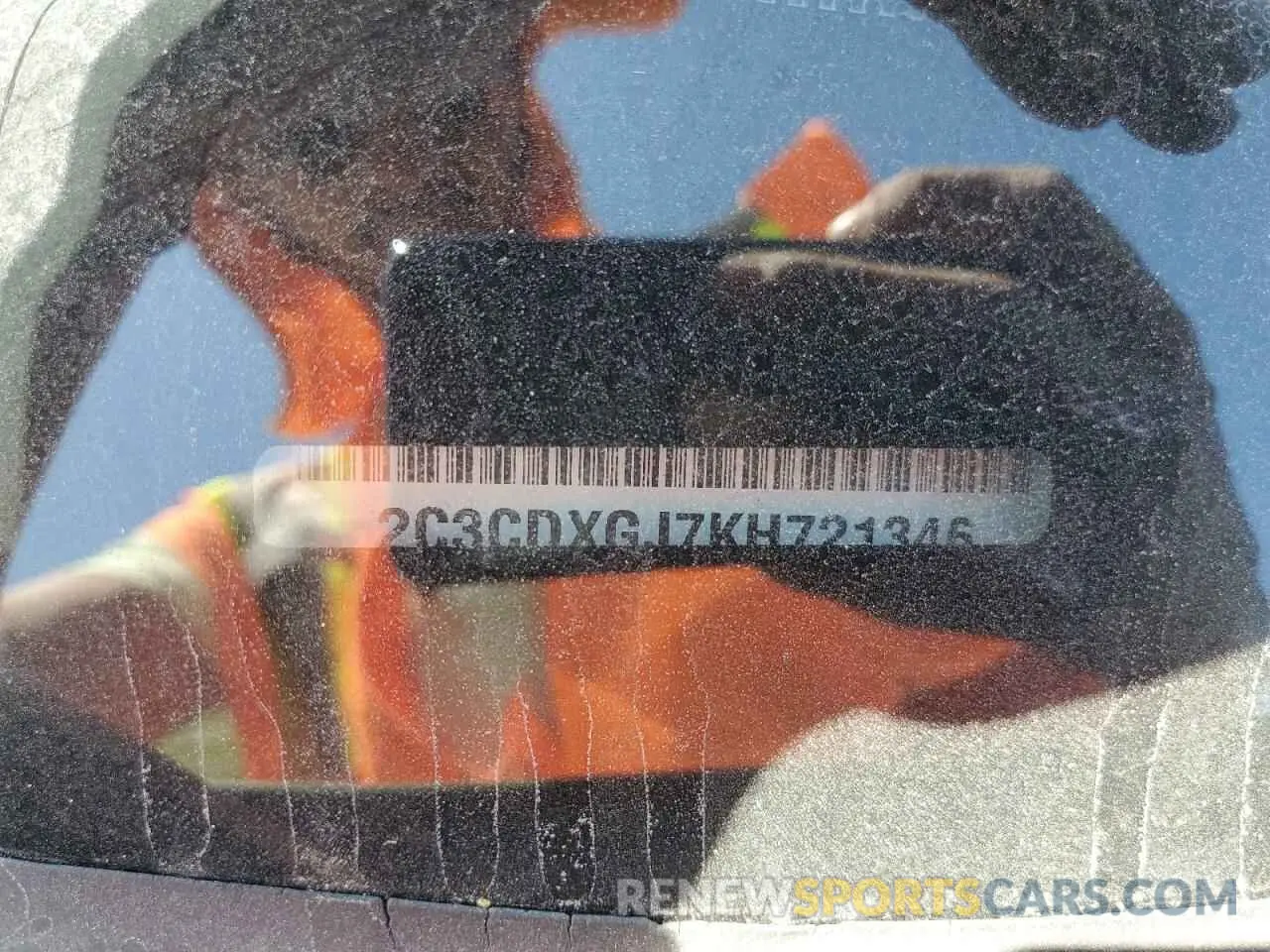 14 Photograph of a damaged car 2C3CDXGJ7KH721346 DODGE CHARGER 2019