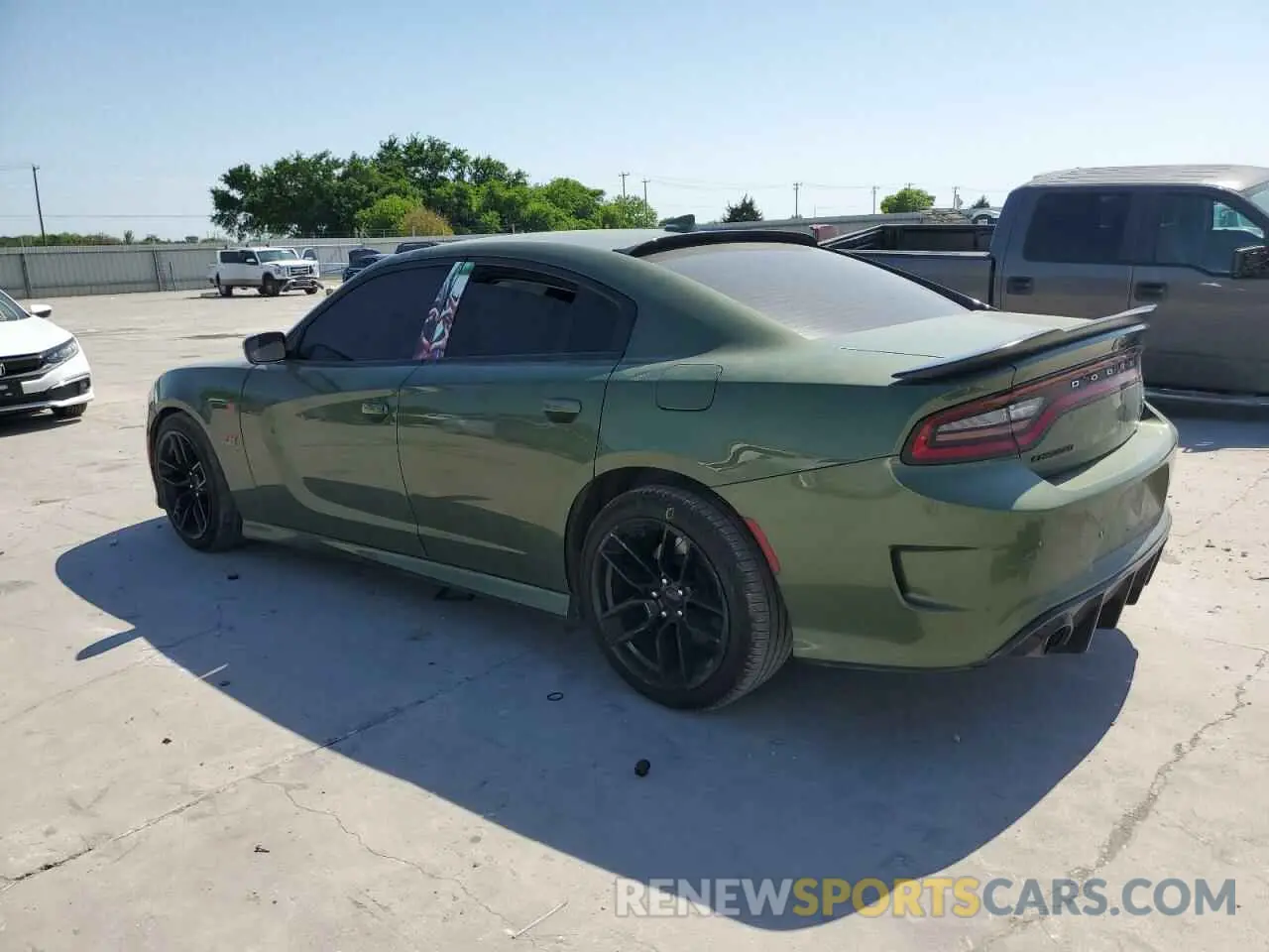 2 Photograph of a damaged car 2C3CDXGJ7KH721346 DODGE CHARGER 2019