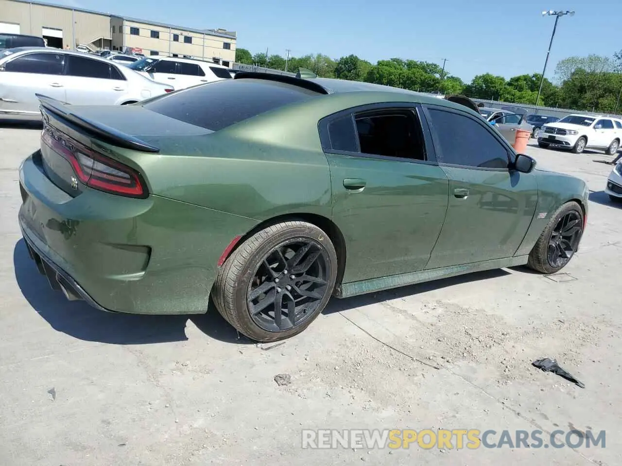 3 Photograph of a damaged car 2C3CDXGJ7KH721346 DODGE CHARGER 2019