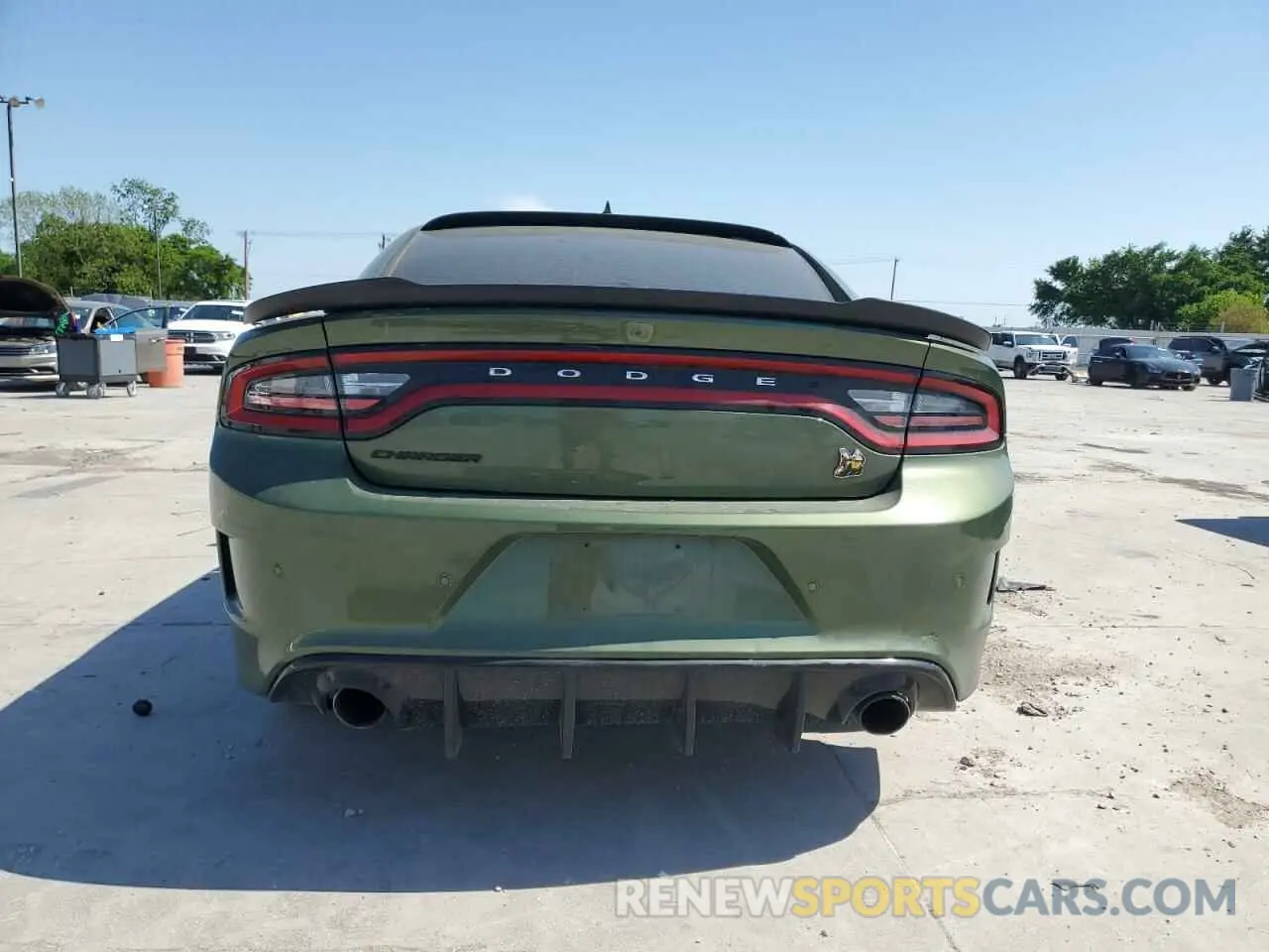 6 Photograph of a damaged car 2C3CDXGJ7KH721346 DODGE CHARGER 2019