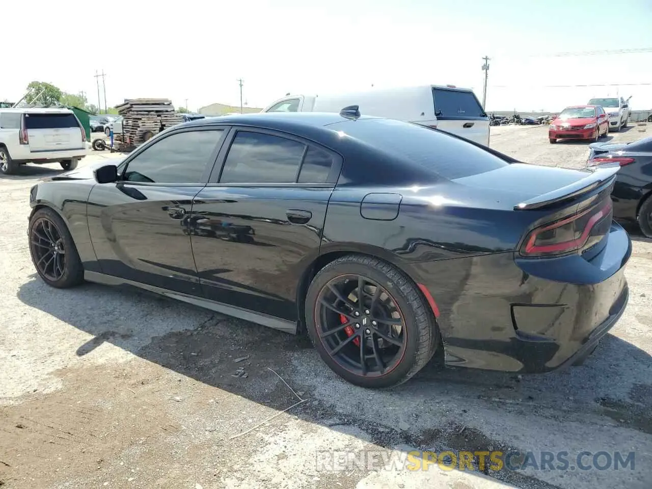 2 Photograph of a damaged car 2C3CDXGJ8KH576771 DODGE CHARGER 2019
