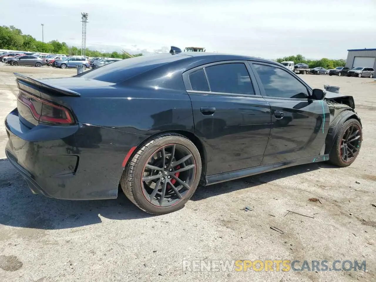 3 Photograph of a damaged car 2C3CDXGJ8KH576771 DODGE CHARGER 2019