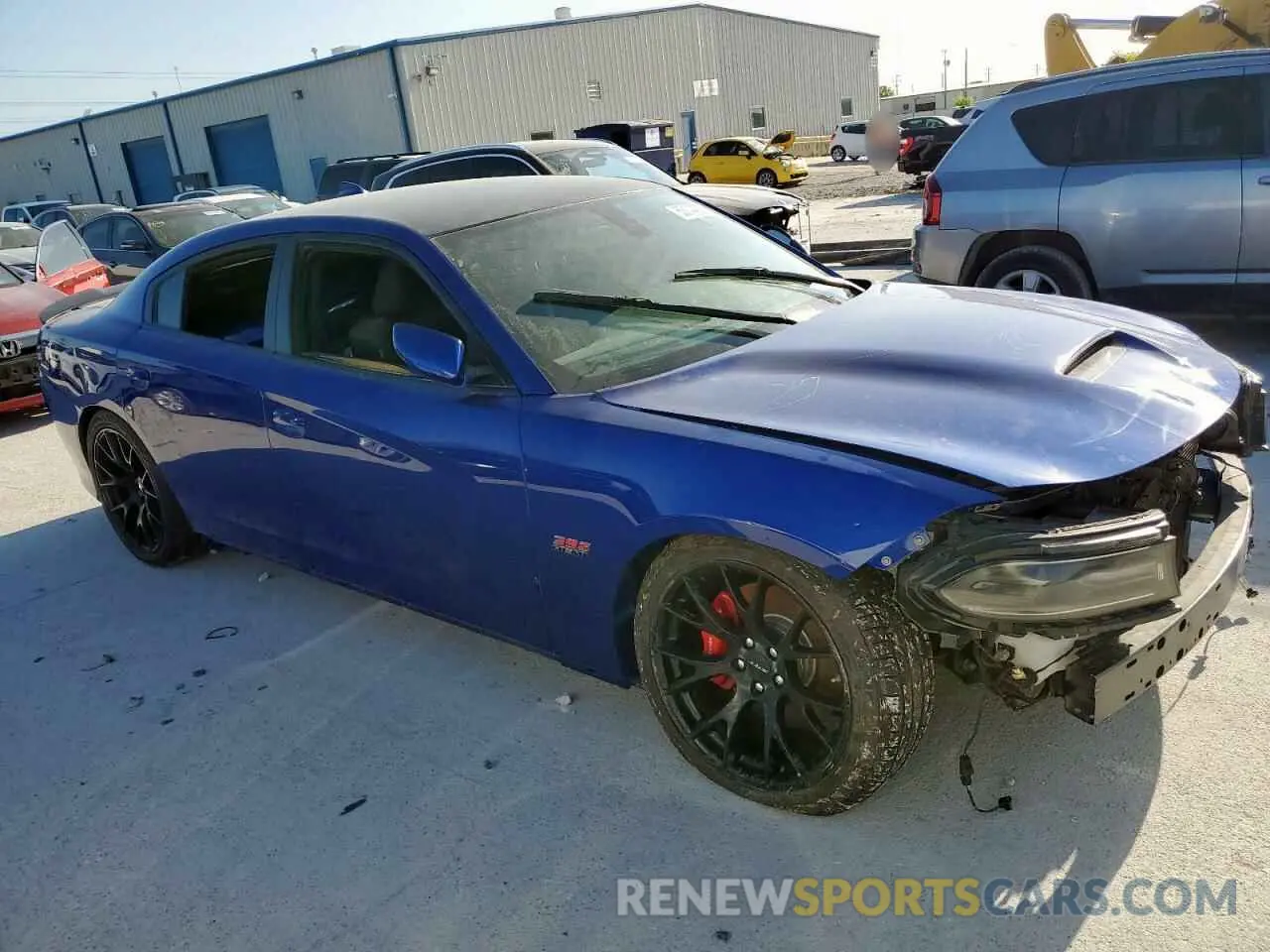 4 Photograph of a damaged car 2C3CDXGJ8KH588905 DODGE CHARGER 2019