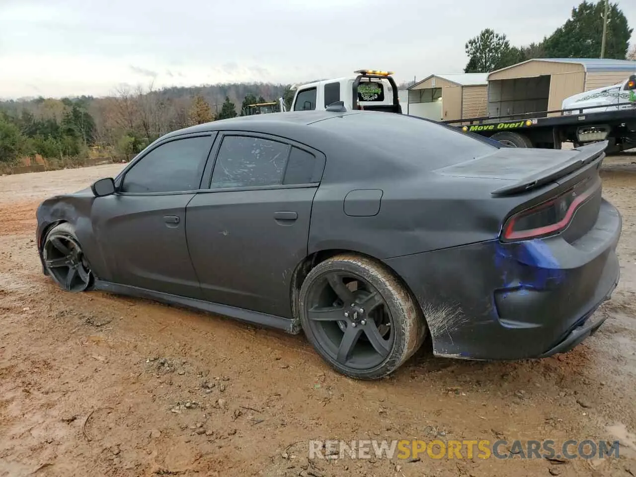 2 Photograph of a damaged car 2C3CDXGJ8KH638590 DODGE CHARGER 2019