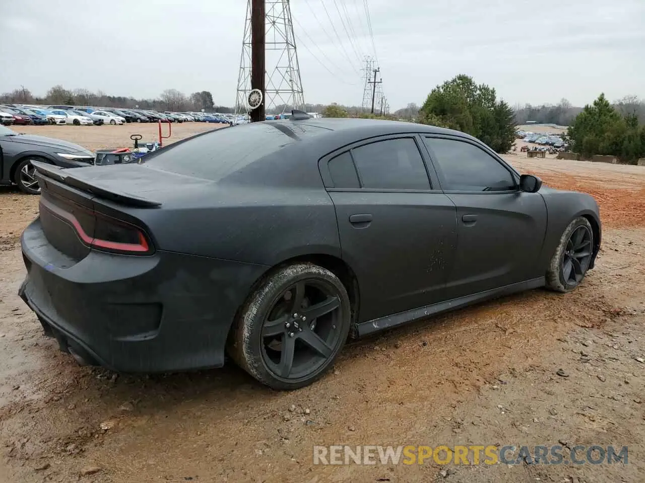 3 Photograph of a damaged car 2C3CDXGJ8KH638590 DODGE CHARGER 2019