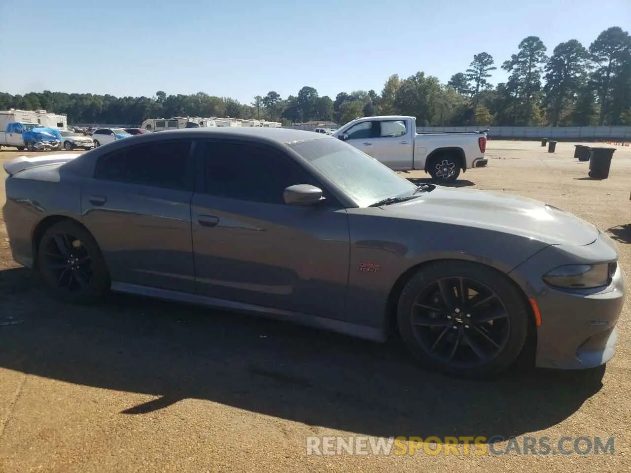 4 Photograph of a damaged car 2C3CDXGJ8KH689054 DODGE CHARGER 2019