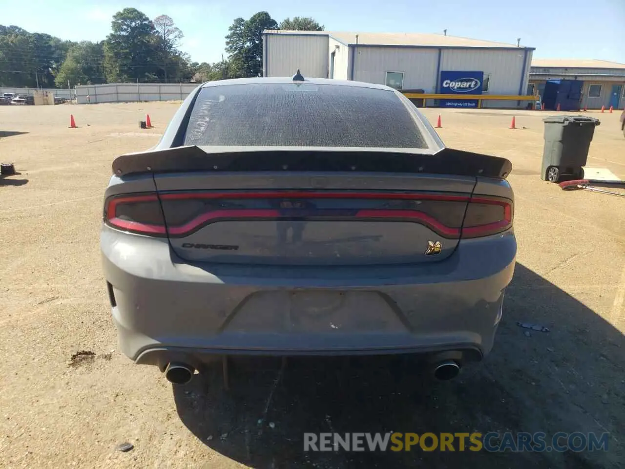 6 Photograph of a damaged car 2C3CDXGJ8KH689054 DODGE CHARGER 2019
