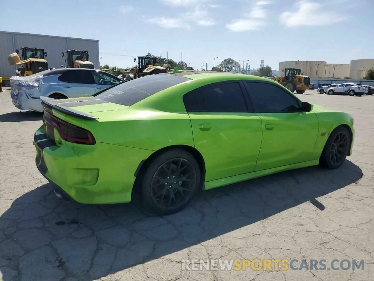 3 Photograph of a damaged car 2C3CDXGJ8KH716088 DODGE CHARGER 2019