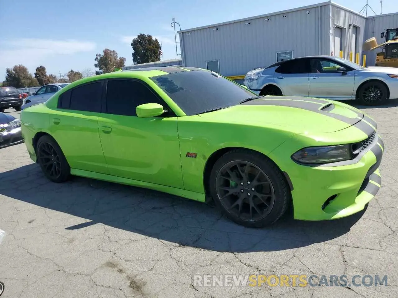 4 Photograph of a damaged car 2C3CDXGJ8KH716088 DODGE CHARGER 2019