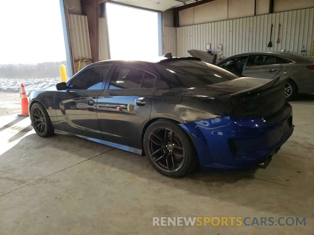 2 Photograph of a damaged car 2C3CDXGJ9KH611558 DODGE CHARGER 2019
