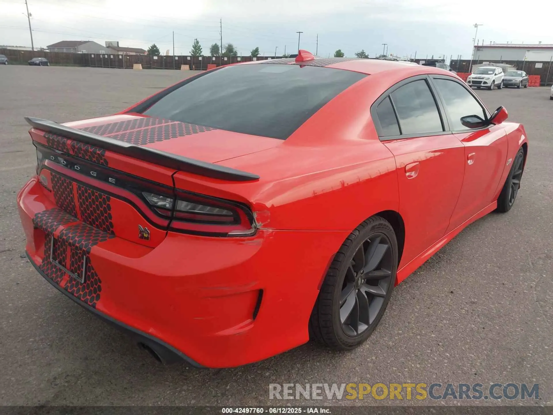 4 Photograph of a damaged car 2C3CDXGJ9KH644852 DODGE CHARGER 2019