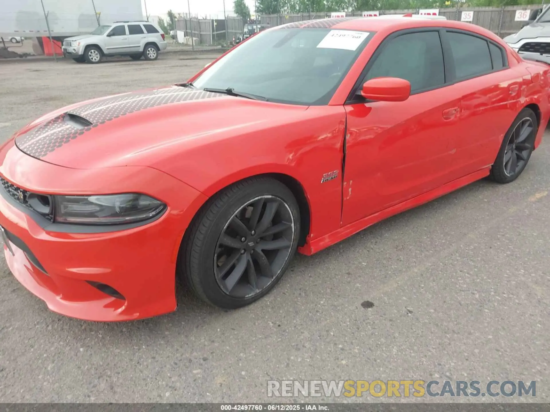 6 Photograph of a damaged car 2C3CDXGJ9KH644852 DODGE CHARGER 2019