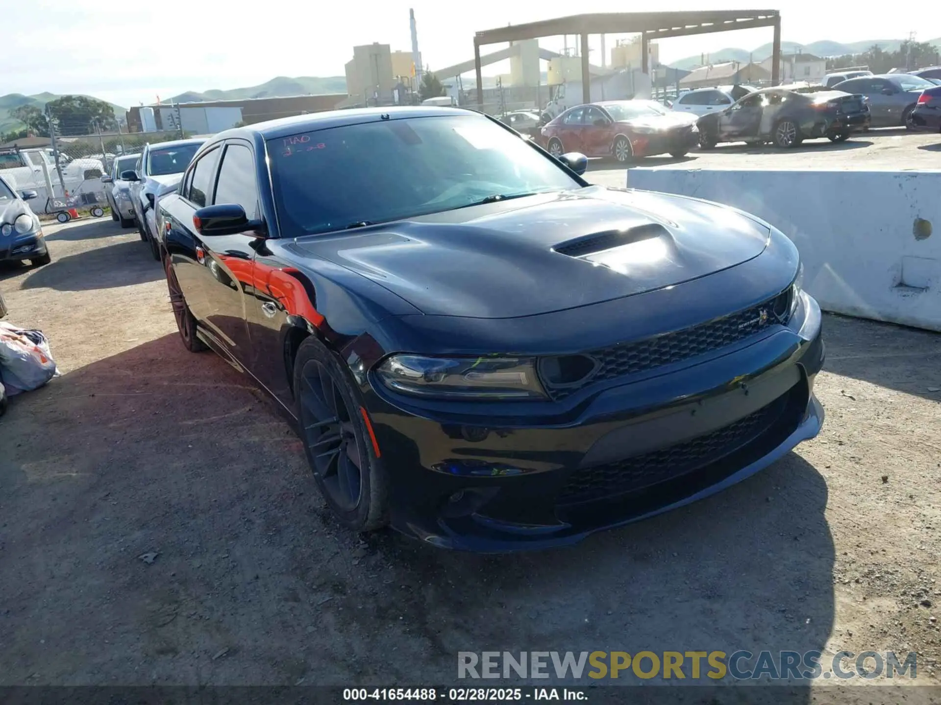 1 Photograph of a damaged car 2C3CDXGJ9KH756602 DODGE CHARGER 2019