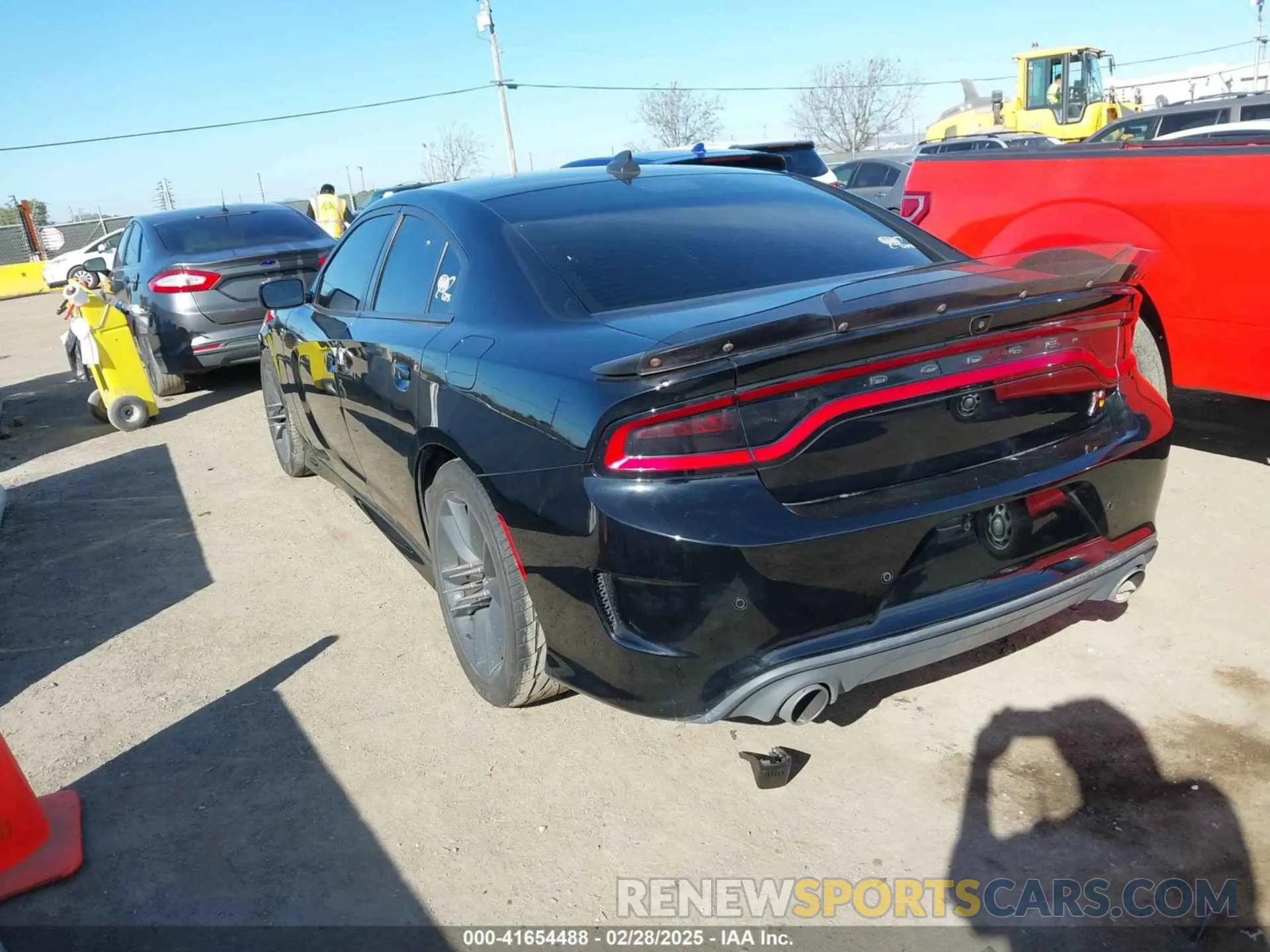 3 Photograph of a damaged car 2C3CDXGJ9KH756602 DODGE CHARGER 2019