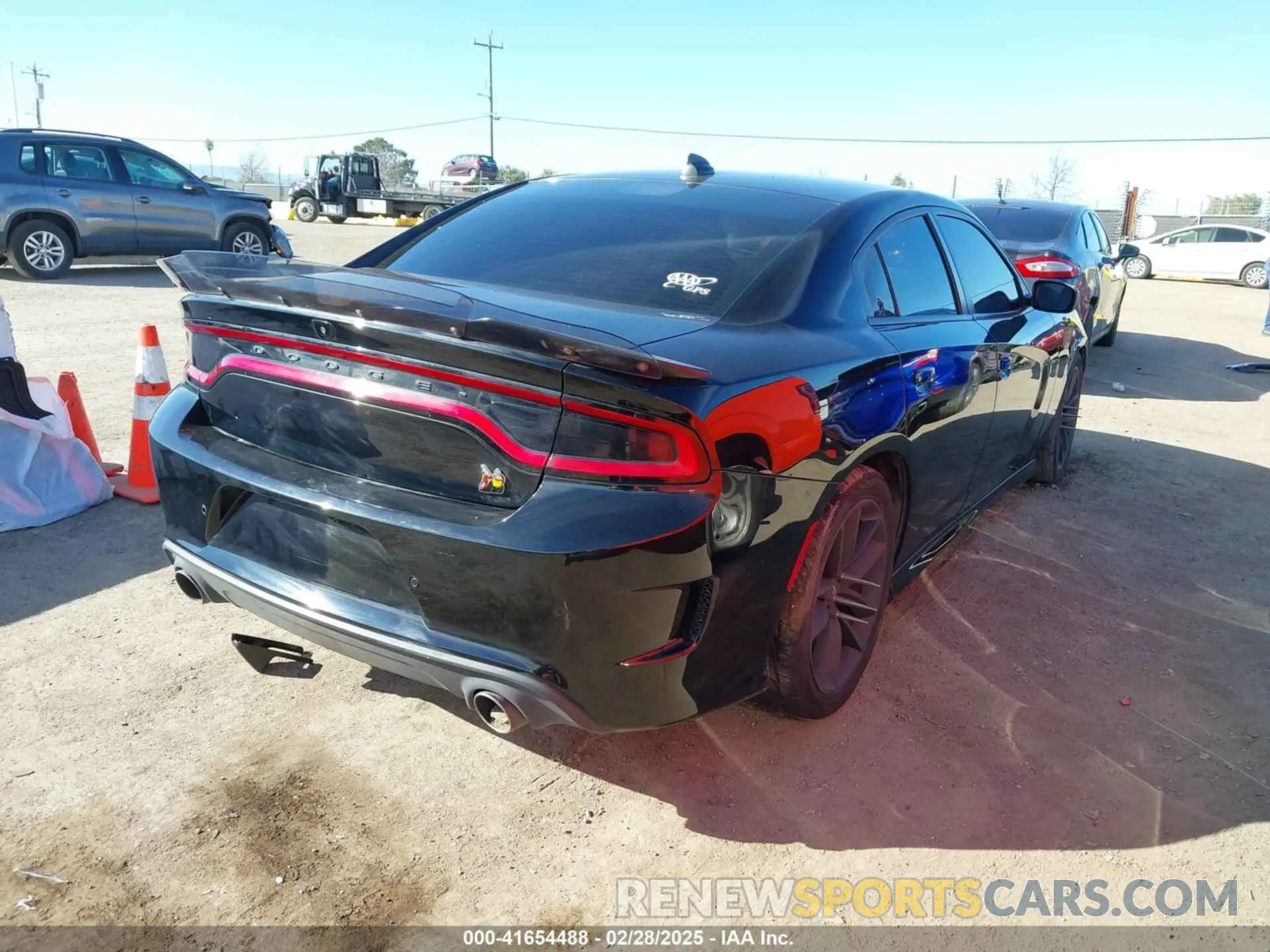 4 Photograph of a damaged car 2C3CDXGJ9KH756602 DODGE CHARGER 2019