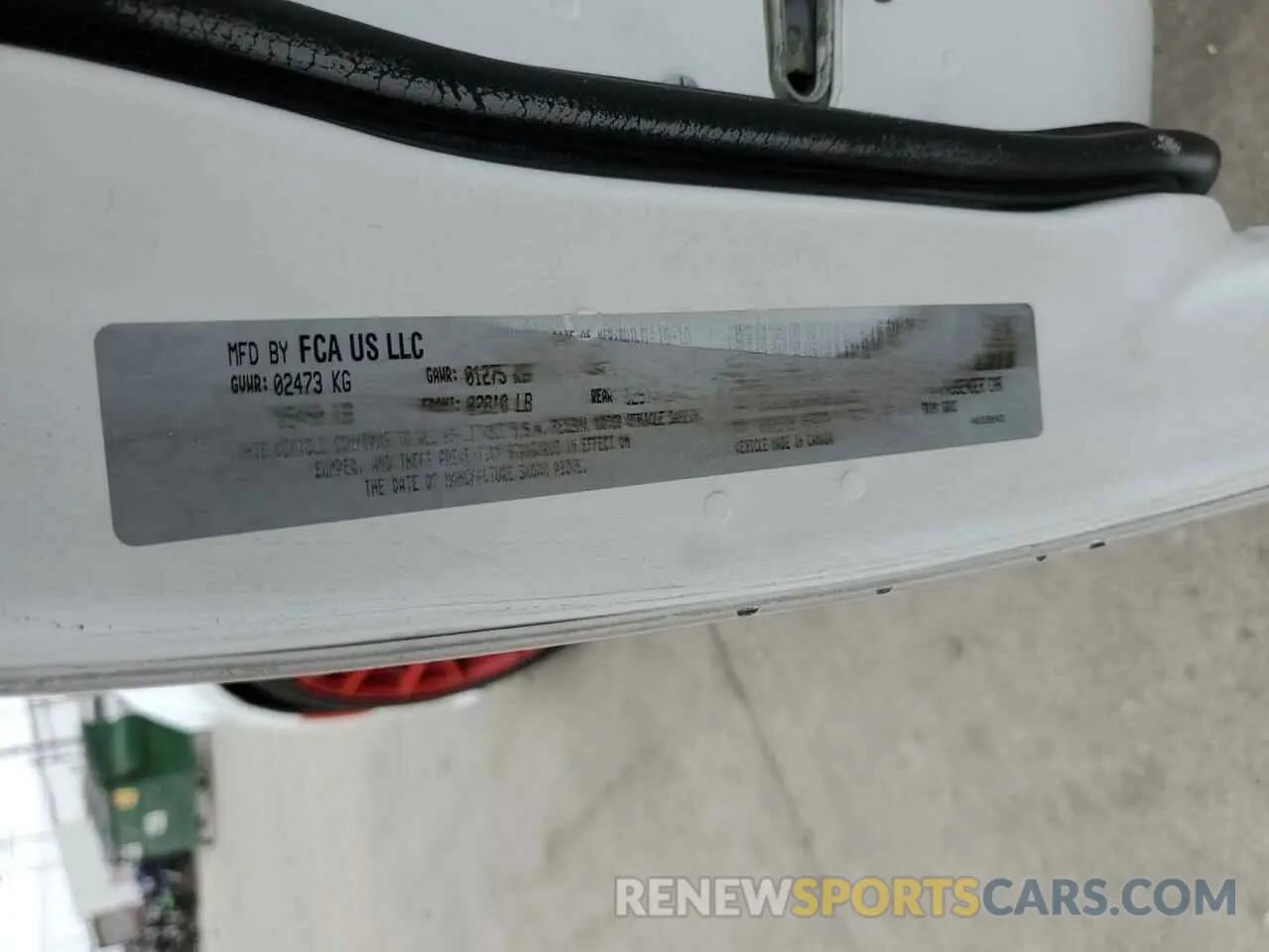 12 Photograph of a damaged car 2C3CDXGJXKH520282 DODGE CHARGER 2019