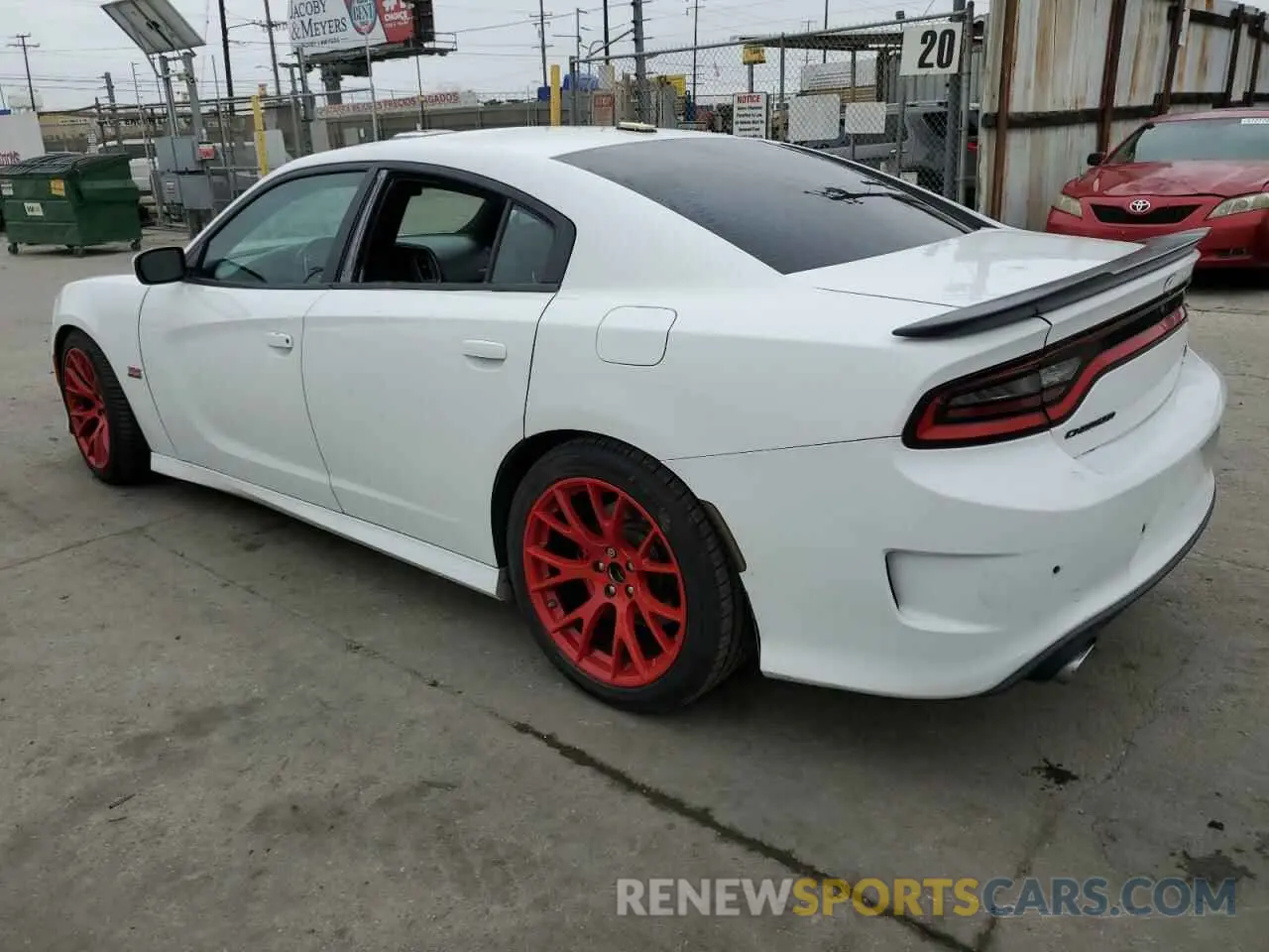 2 Photograph of a damaged car 2C3CDXGJXKH520282 DODGE CHARGER 2019