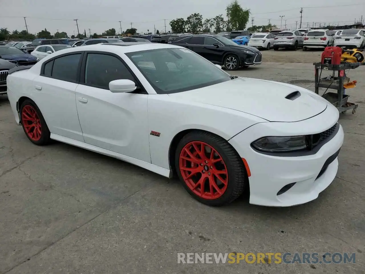4 Photograph of a damaged car 2C3CDXGJXKH520282 DODGE CHARGER 2019