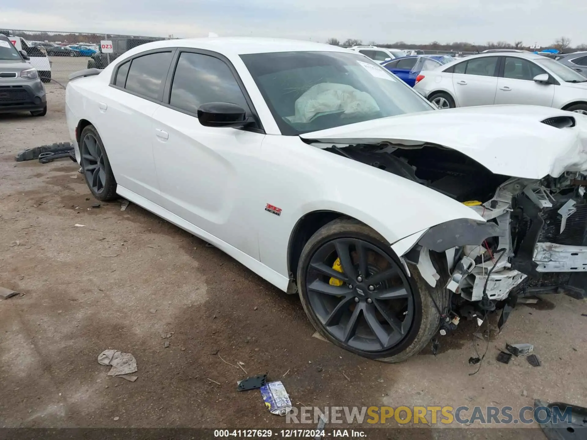 1 Photograph of a damaged car 2C3CDXGJXKH558241 DODGE CHARGER 2019