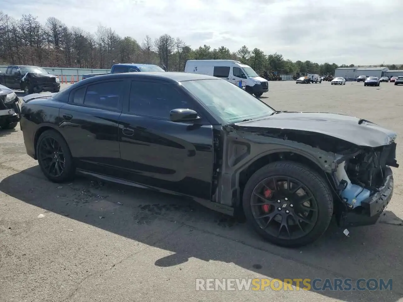 4 Photograph of a damaged car 2C3CDXGJXKH625873 DODGE CHARGER 2019