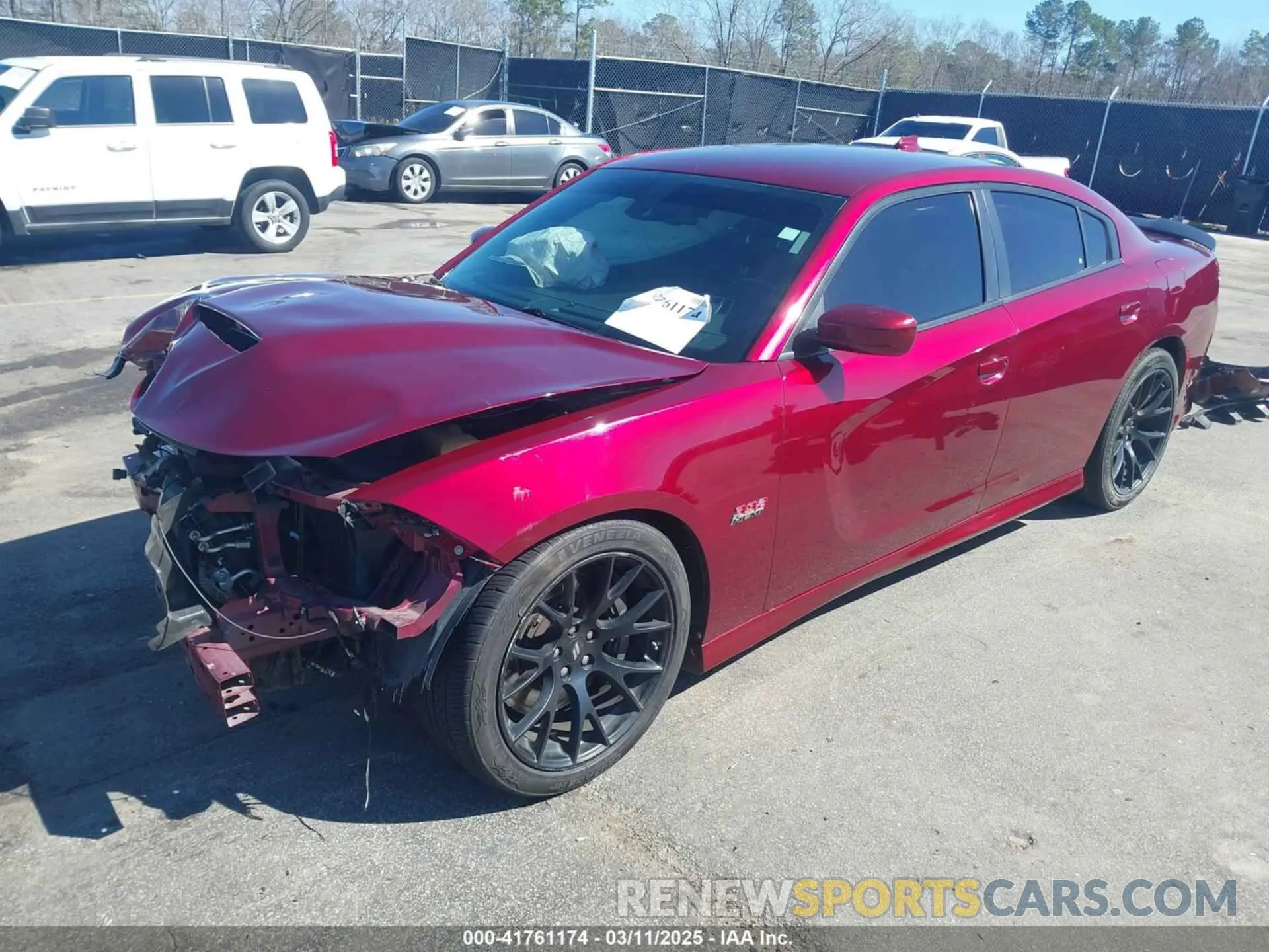 2 Photograph of a damaged car 2C3CDXGJXKH726251 DODGE CHARGER 2019