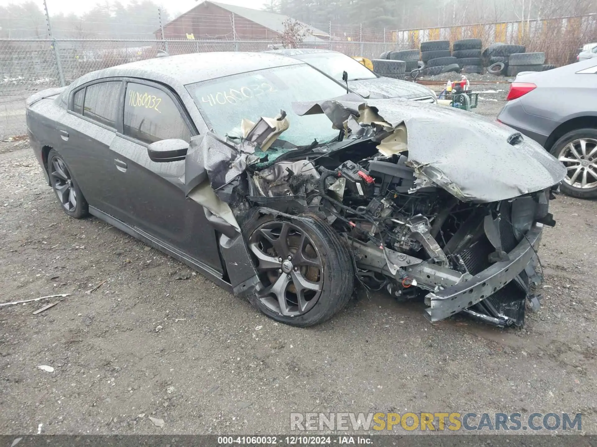 1 Photograph of a damaged car 2C3CDXHG0KH561989 DODGE CHARGER 2019