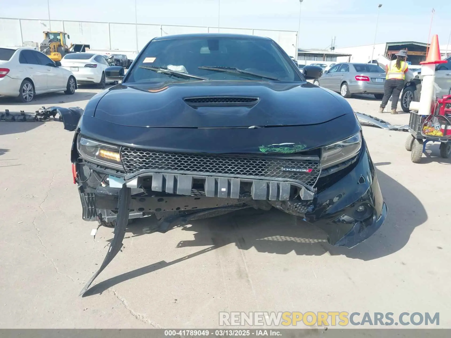 6 Photograph of a damaged car 2C3CDXHG0KH589064 DODGE CHARGER 2019