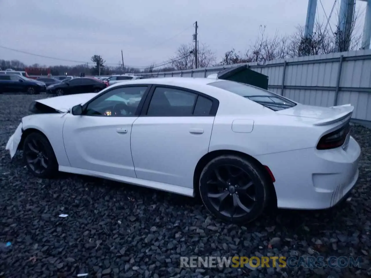 2 Photograph of a damaged car 2C3CDXHG0KH603089 DODGE CHARGER 2019