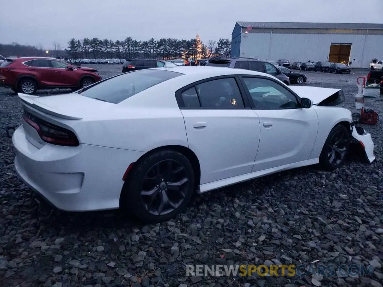 3 Photograph of a damaged car 2C3CDXHG0KH603089 DODGE CHARGER 2019